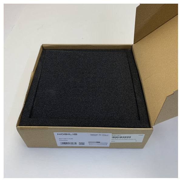 Nobili AD139/17CR Chrome 20 x 20 Douchekop