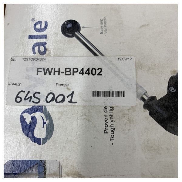 Balina Gusher Titan BP4402 Kılavuzu Bilge Pompası 105L/dak