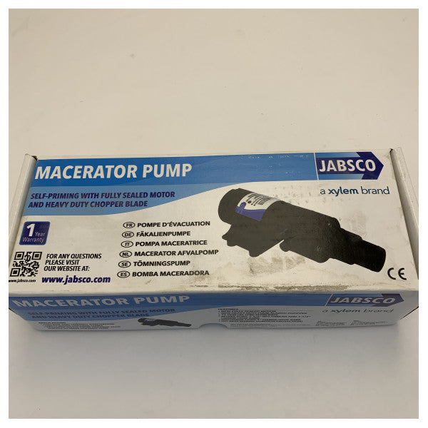 Jabsco 18590-2094 Mustavesipumpun itseimevä murskauspumppu 24V