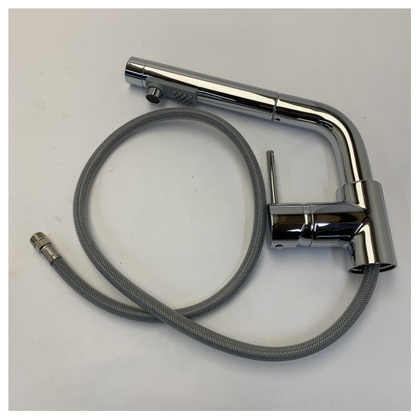 Foresti Suardi Cox Chrome Retractable Mixer Tap with Shower Head 4093.C