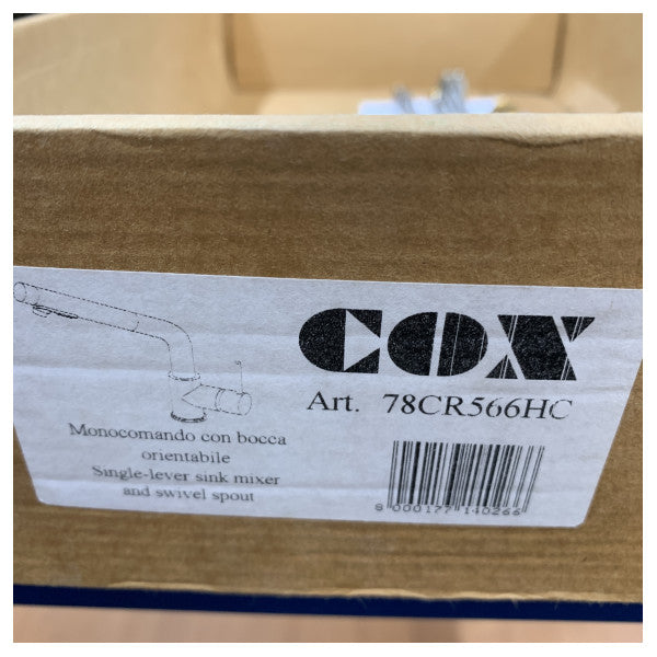 Foresti Suardi Cox Chrome Retractable Mixer Tap with Shower Head 4093.C