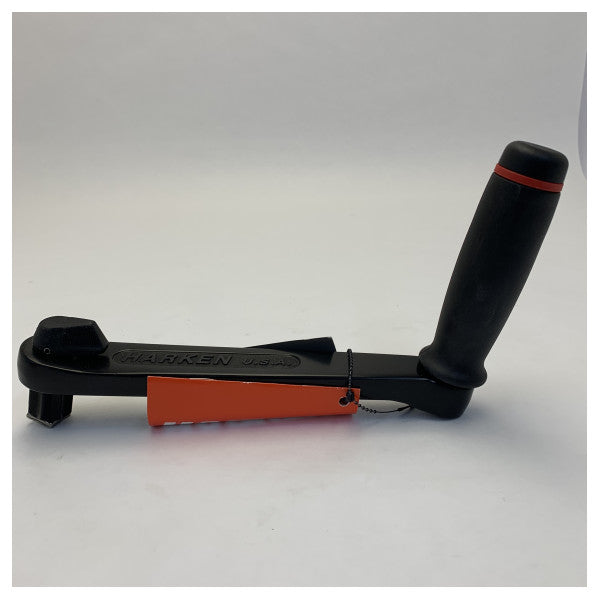 Ручка для ручного вітрилового вінта Harken B8AL чорна з замком, 200 мм