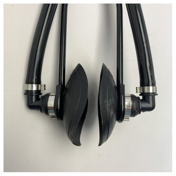 Eastener dıştan takma | içten takma motor yıkama siyah