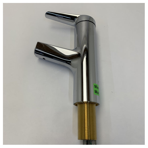 خلاط مطبخ KWC Adrena ذراع واحدة كروم مع صنبور قابل للسحب - 10.325.033.000FL