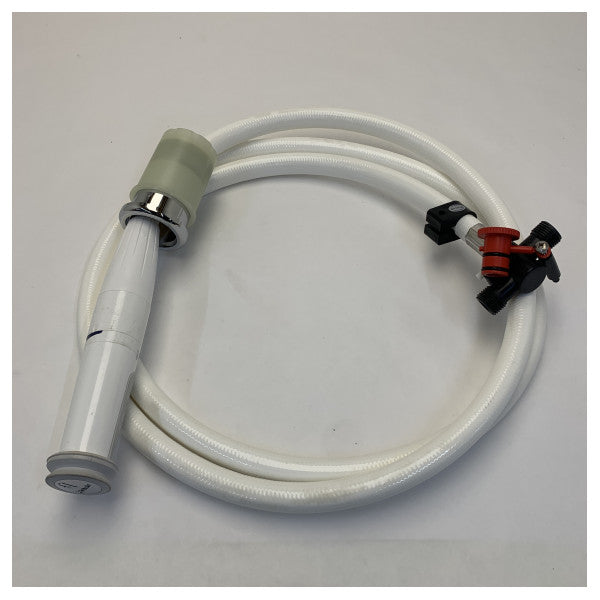 Whale Twist utdragbar marin duschhuvud vit - 1529013