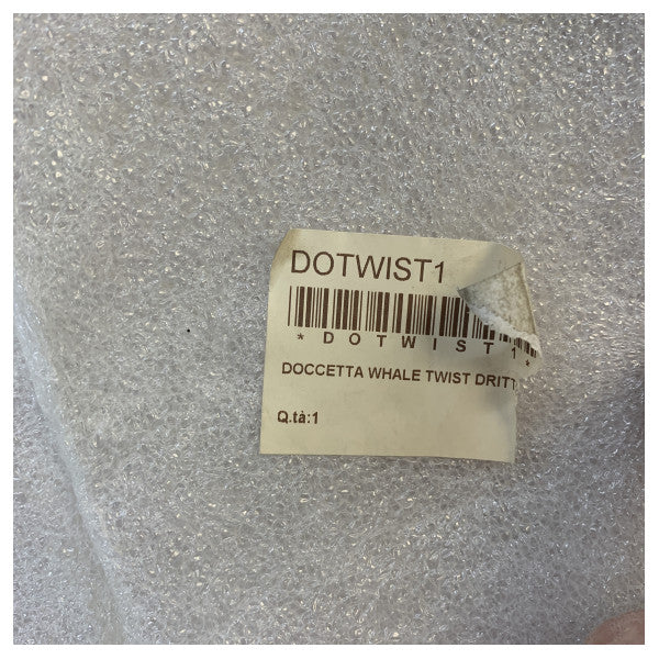 Whale Twist utdragbar marin duschhuvud vit - 1529013