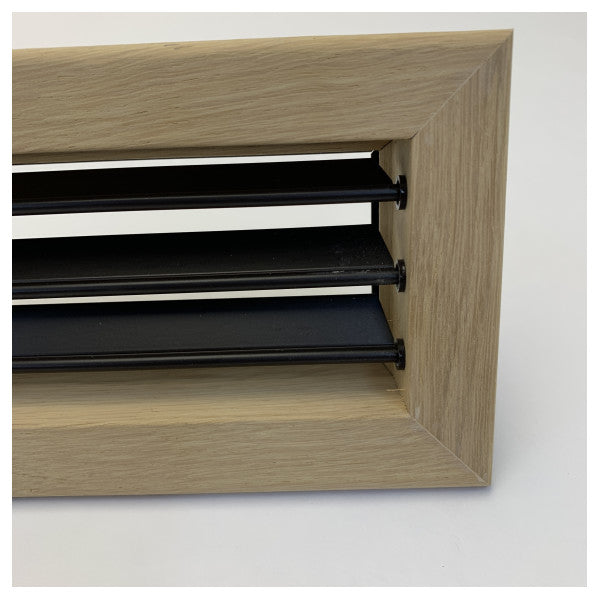 Veco MGRS407 Aircon Grille Techwood Oak 405 x 75mm