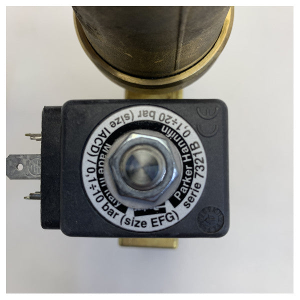 Planus PW.018.00 24V Solenoid Fresh Water Inlet Valve for Electric Toilet