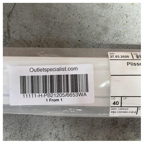 Dometic OceanAir PB2 1205 x 665 mm vita persienner - TBF0729