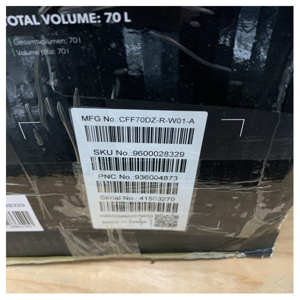 Dometic CFF-70 DualZone Kompresorowa chłodnica 70L 12/24/230V Szara - 9600028329