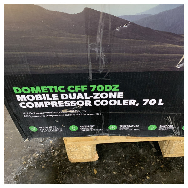 Dometic CFF-70 DualZone Kompresorowa chłodnica 70L 12/24/230V Szara - 9600028329