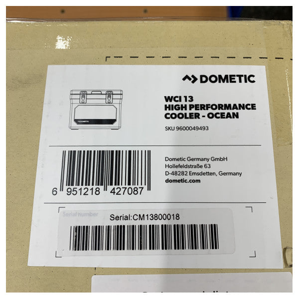 Dometic WCI 13 Passiv Kjøleboks Grå 13L - 9600049493