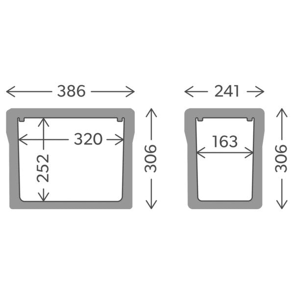 Dometic WCI 13 Passiv Kjøleboks Grå 13L - 9600049493