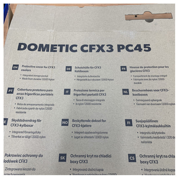 Dometic CFX5 og CFX3 PC45 Kjøleboks Beskyttelsesdeksel - 9620012805