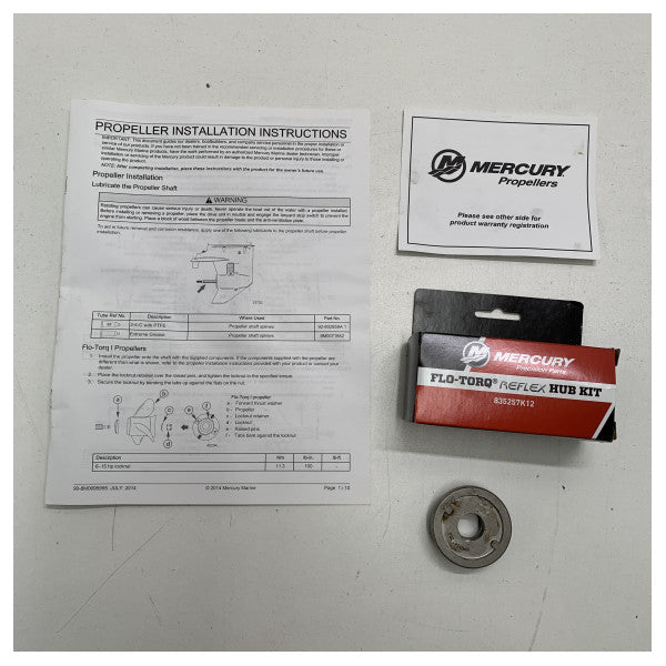Алуминиево витло Mercury Spitfire 10.6 x 12 с 3 лопатки - 48-8M8026625