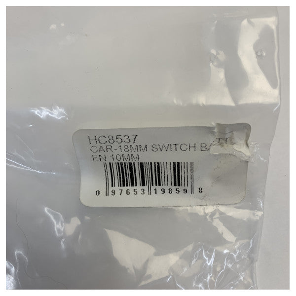 Harken HC8537 18mm Switch Battcar with 10mm Stud