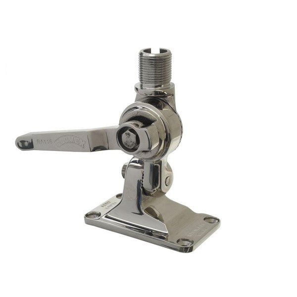 Glomex RA166/00 Univerzalni nosač antene od nehrđajućeg čelika 4-smjerni