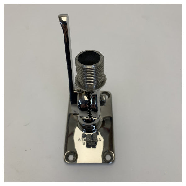 Glomex RA166/00 Univerzalni nosač antene od nehrđajućeg čelika 4-smjerni