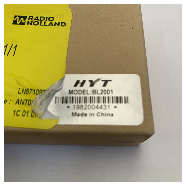 Hytera Li-ion 2000 mAh Battery - BL2001