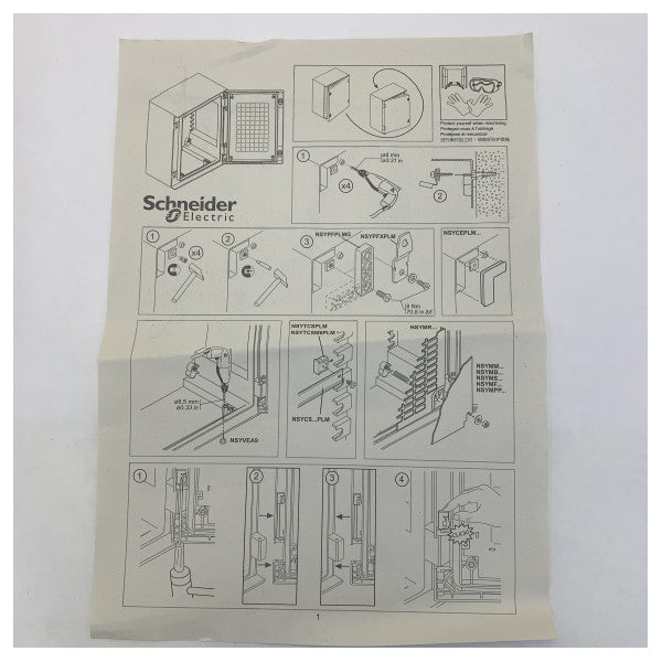 Schneider Electric Thalassa Switch Box Grey - NSYPLM43G