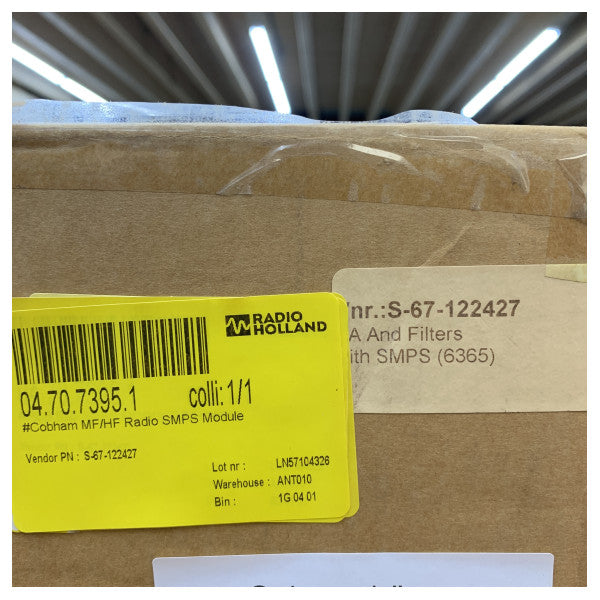 Sailor Cobham HT4610 MF/HF Radju SMPS Modul - S-67-122427