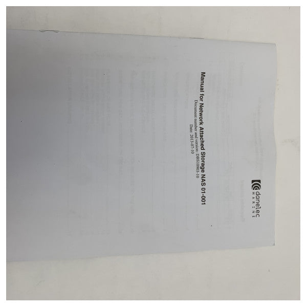 Danelec 1302223-10A NAS Ağa Bağlı Depolama Modülü 1TB