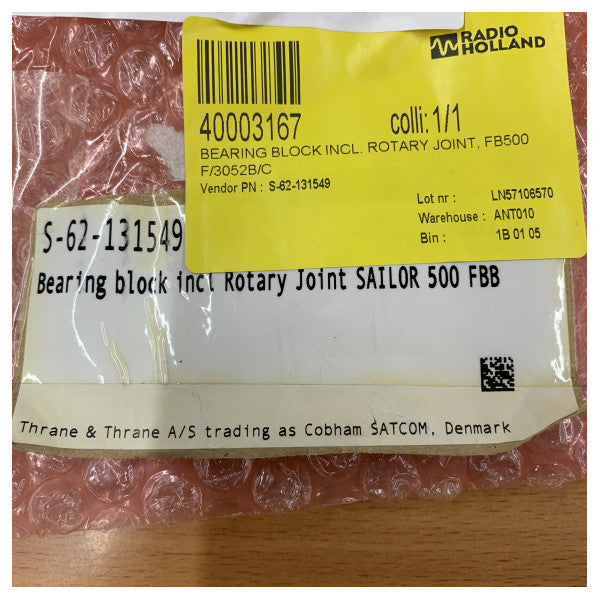 Furuno S-62-131549 Lagerblok til FELCOM501 kommunikationssatellitsystem