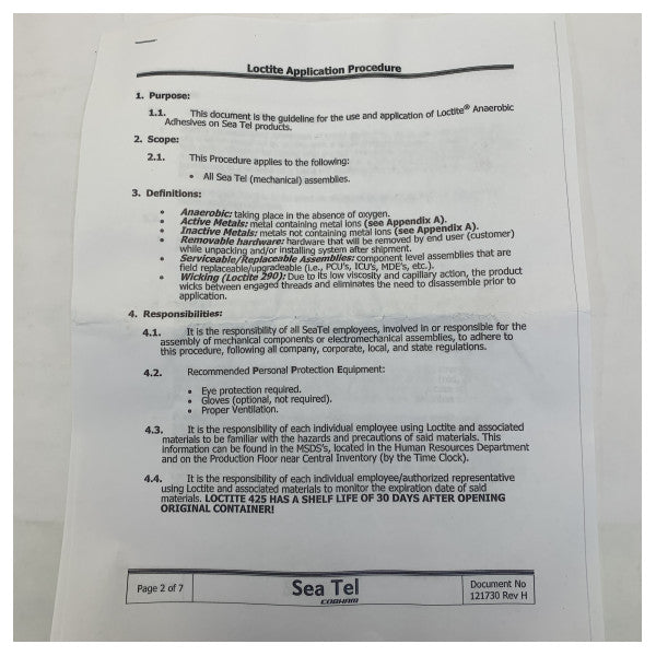 Kit de Substituição do Motor Sea Tel Nível Cage XX045 e 6003A - S-124115-2