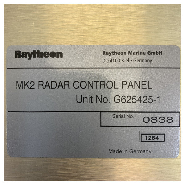 Pannello di controllo radar Raytheon Anschutz Mk2 Tastiera G625425-1