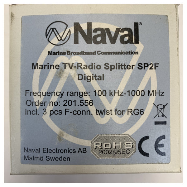 Splitter TV-Radio Navale Marine SP2F Digitale - 201556