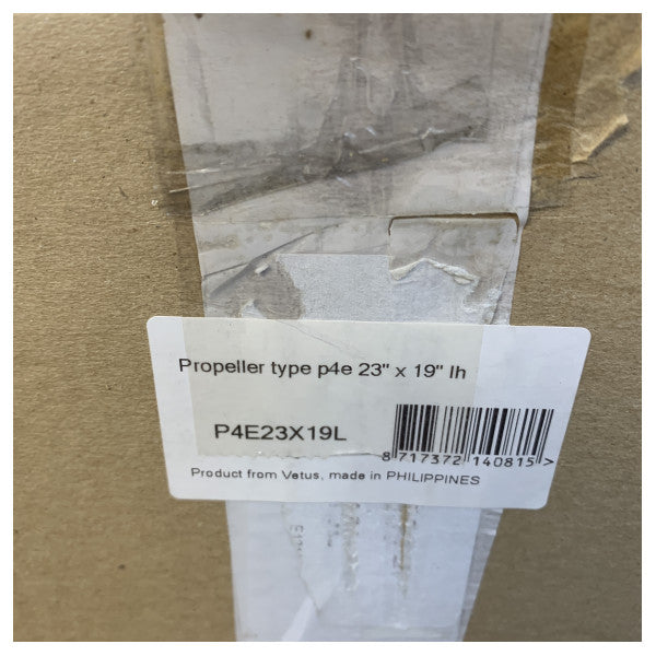 Vetus P4E23X19L Χάλκινη Προπέλα 4-Φτερών 23 x 19 Ίντσες Αριστερή