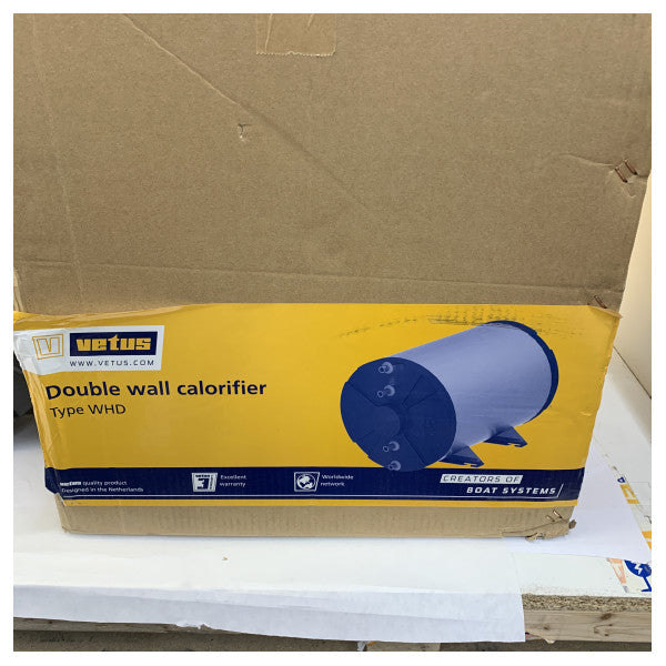 Vetus WHD031 Boiler 1500W 31L Edelstahl 230V