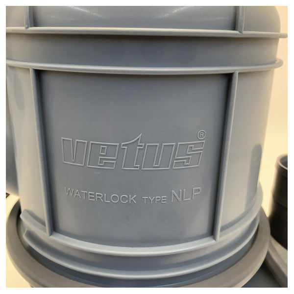 Vetus NLP60 Waterlock / Exhaust Silencer 60 mm Grey
