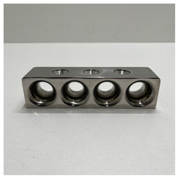 منظم سطح السفينة من 4 قطع من الفولاذ المقاوم للصدأ من بينيتو