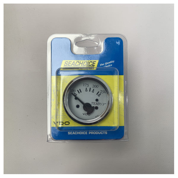 VDO Seachoise White Motor Temperatur Indicator Display - 15201