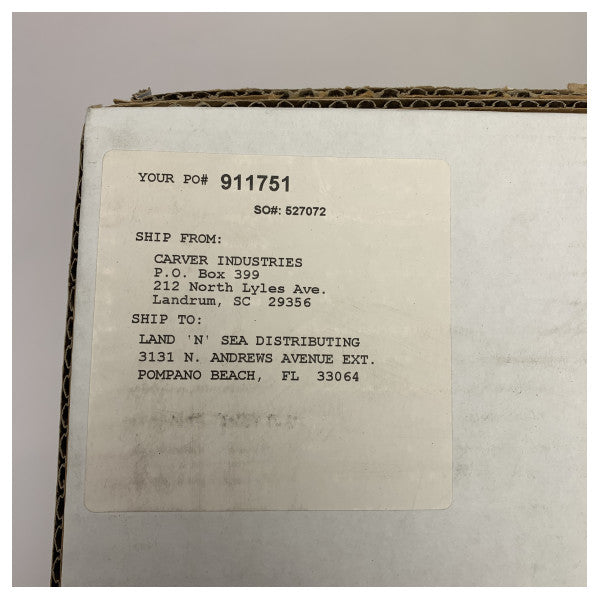 Carver Inboard Motor | Speedboat Universal Boat Cover - 77121p