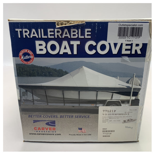 Carver Inboard Motor | Speedboat Universal Boat Cover - 77121p