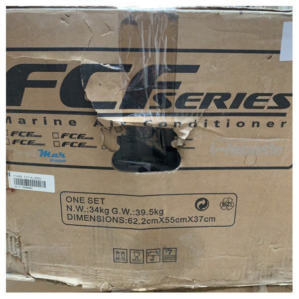 Webasto FCF 16.000 C BTU fristående marin luftkonditioneringsenhet