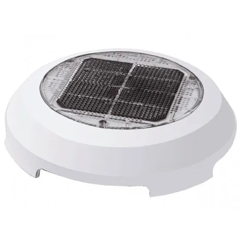 Marinco 4 tommers hvit dag | Night Solar Ventilator - N20704W