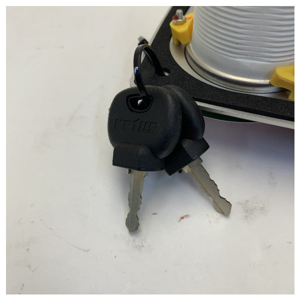 Vetus MPA22KBS2 Alu 2 12V Engine Control - Instrument Panel 0 - 4000 RPM