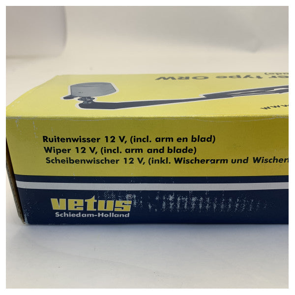 Vetus ORW12SET Vindusviskerkit 12V Grå inkludert monteringskit