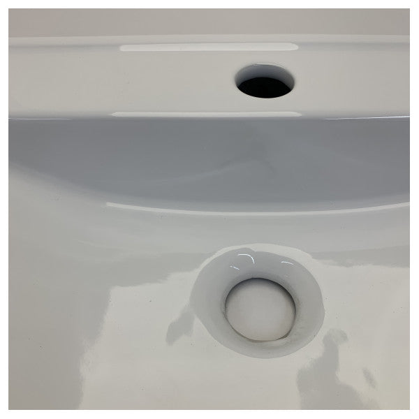 Steeler Yachts 7061-60 Modern Yacht Washbasin - White Marine Sink