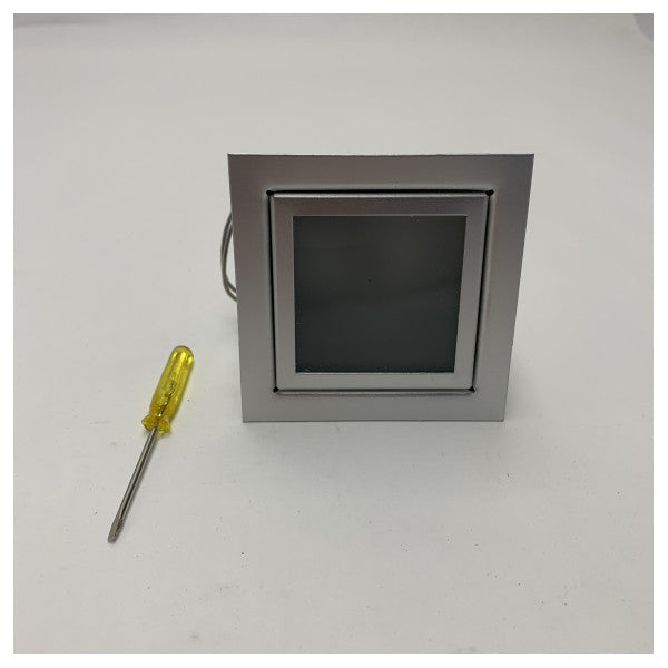 DeltaLight Heli 1 luz cuadrada luz blanca escalera