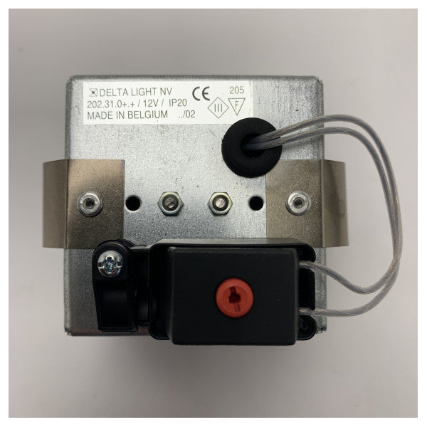 DeltaLight Heli 1 luz cuadrada luz blanca escalera