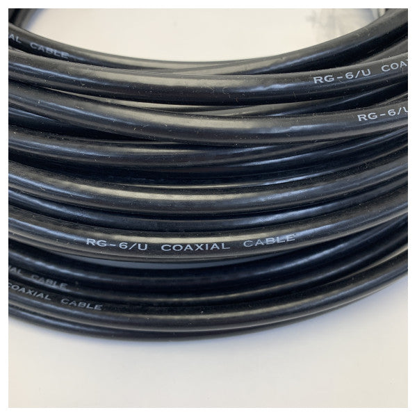 Naval 202002 RG6 Coax Cable with F-Connector Kit 50M