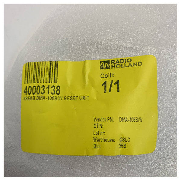 Seab Marine DMA-106B/W Marine Steuerpanel - Reset-Taste