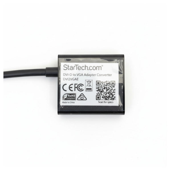 DVI-D għal VGA Video Adapter Converter b'USB Power Supply - DV12VGAE