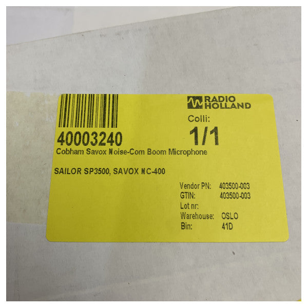 Savox K51020 Brandmanshjälm Mikrofonmodul