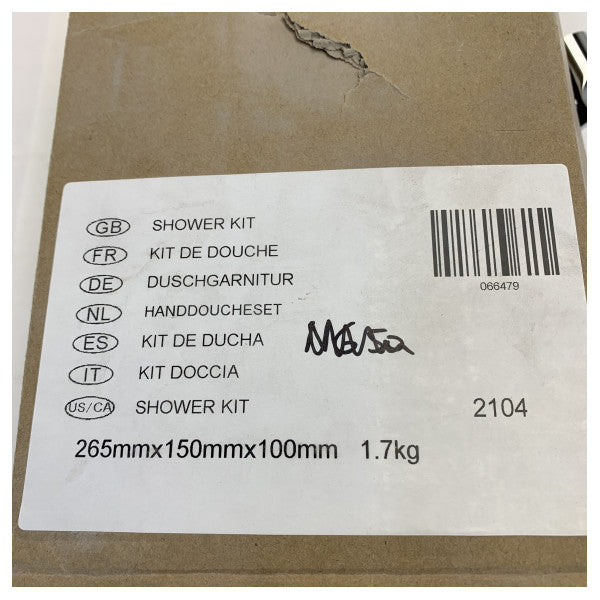 Milano Mirage termostatisk brusesæt krom - 066479