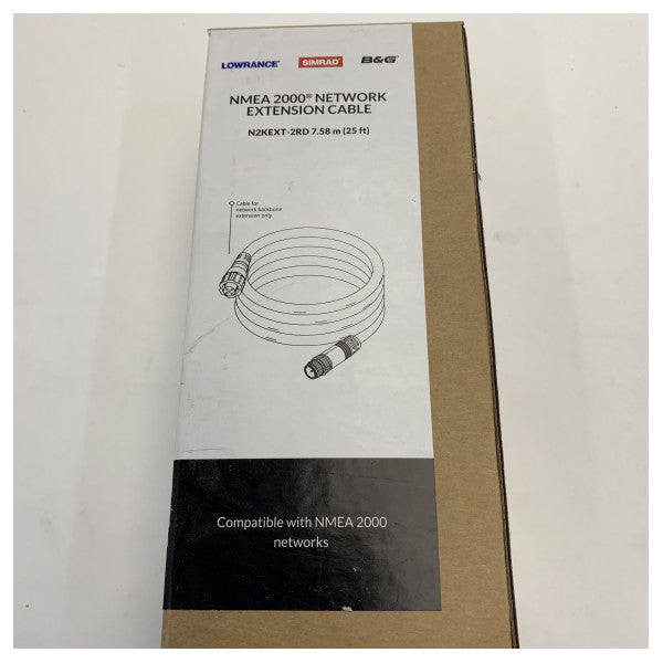 Simrad N2KEXT-2RD-25FT NMEA 2000 Backbone разширителен кабел - 7.6м 25ft